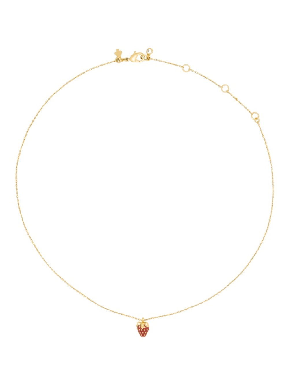 Kate Spade Strawberry Charm Pendant Necklace NWT - Picture 4 of 6